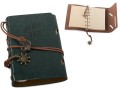 Notes Podróżnika retro vintage zielony