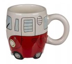 Kubek Camper bus czerwony