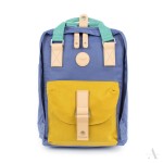 Plecak Himawari Cupcake S fioletowy, musztardowy