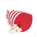 Worek/ Plecak Ahoj Przygodo czerwone pasy 40 CM