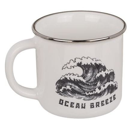 Kubek kamionkowy Travel Marine Ocean Breeze retro