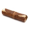 Notatnik Podróżnik skórzany zwijany kolor naturalny