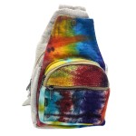 Plecak Hemp z Konopii Tie-dye na Jedno Ramię Nepal hand made