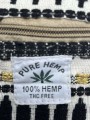 Portfel/ Saszetka podróżna Pure Hemp czarno złota