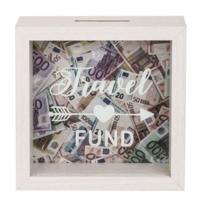 Skarbonka zbiórka na podróż  Travel Fund