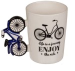 Kubek Turysty Rowerzysty niebieski